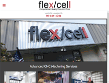 Tablet Screenshot of flex-cellinc.com